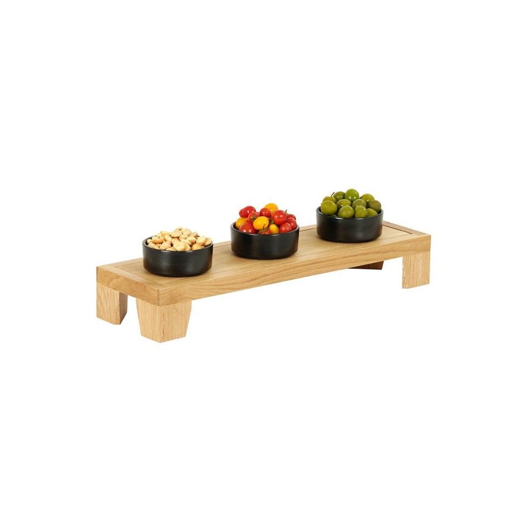 Cal-Mil Sydney Oak Taper Leg Riser, 6 inch Width x 20 inch Depth x 3.25 inch Height