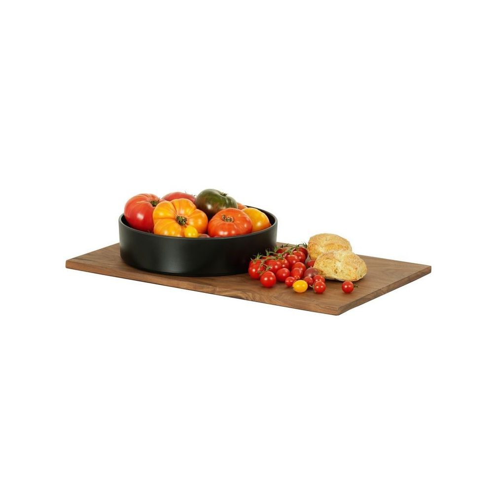 Cal-Mil Sydney Walnut Serving Flats, 12 inch Width x 20 inch Depth x 0.75 inch Height -- 3 per case