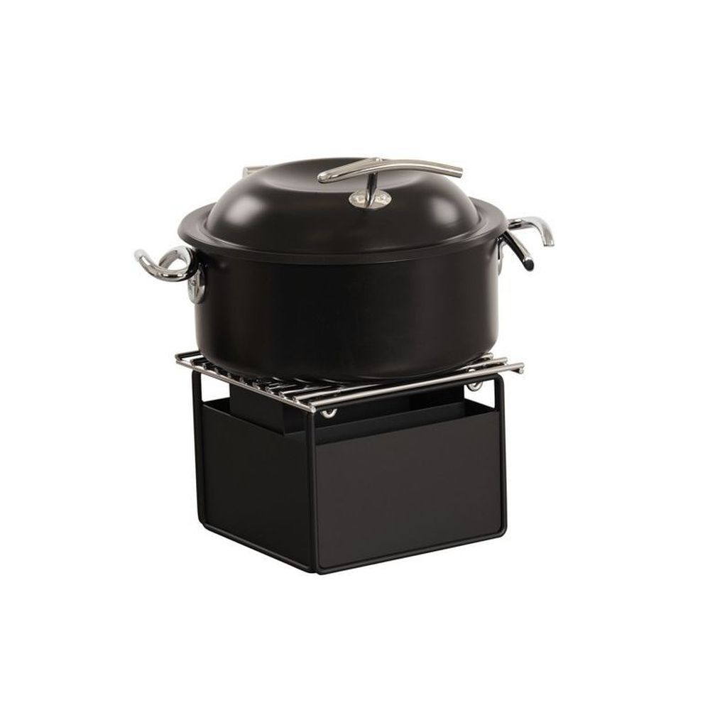 Cal-Mil Onyx Square Chafer Alternative, 9 inch Width x 9 inch Depth x 7.25 inch Height