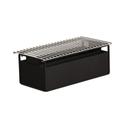 Cal-Mil Onyx Rectangular Chafer Alternative, 20 inch Width x 10 inch Depth x 7 inch Height