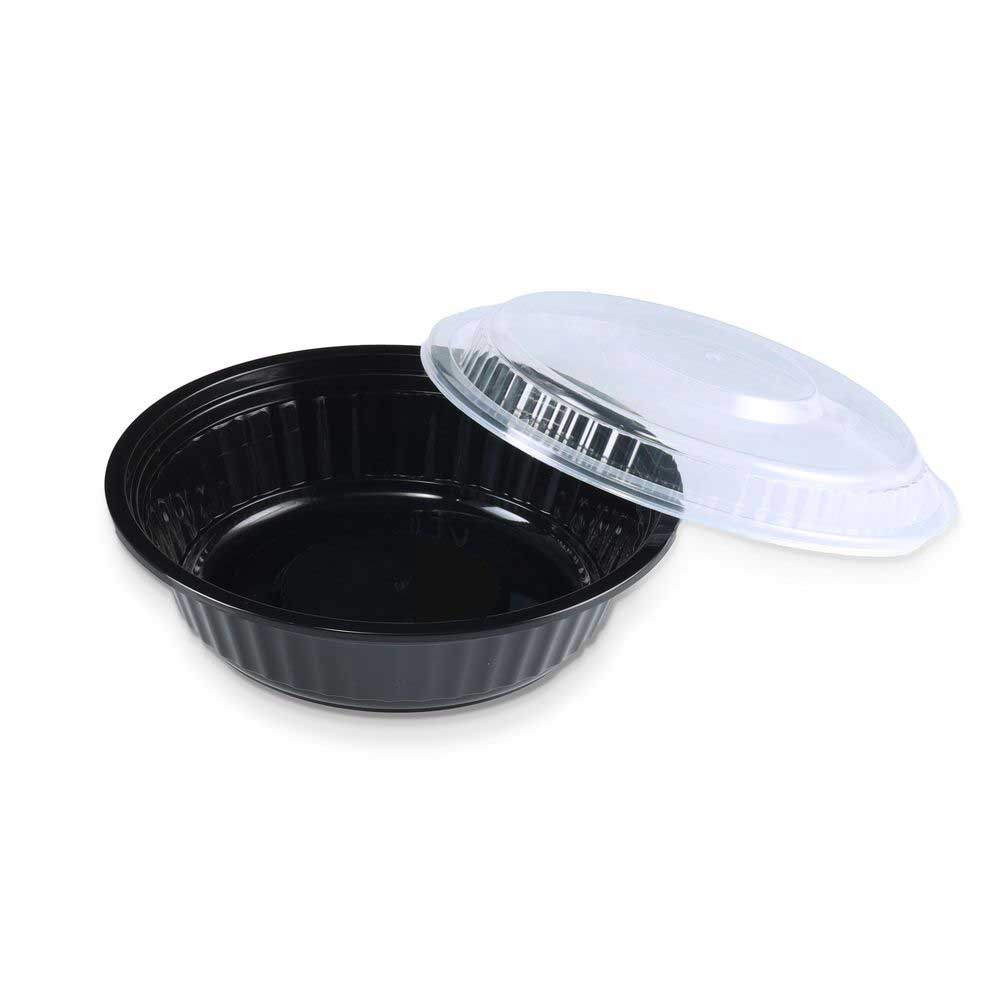 American Maid Round 16 Ounce Meal Prep Containers with Lids, 150 set
