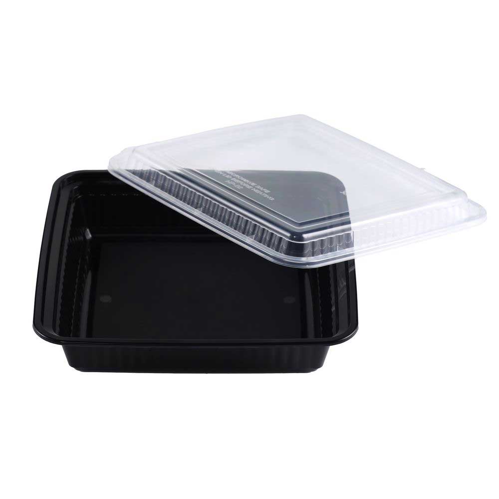 American Maid Rectangular 48 Ounce Meal Prep Containers with Lids, 150 set