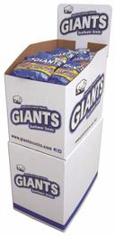 Giants Original Sunflower Seed Shipper Display, 5.75 Ounce -- 72 per case
