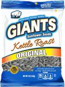 Giants Roasted and Salted Kettle Roast Sunflower Seed - Powerwing -- 40 per case