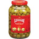 Lindsay Spanish Green Stuffed Pimiento Olive, 80/90 per gallon -- 4 gallon per case.