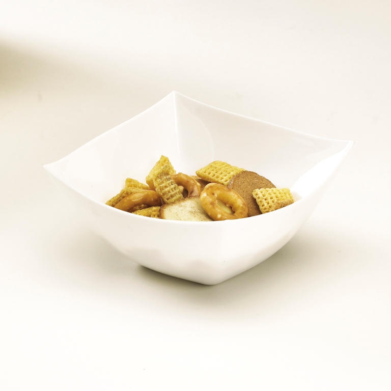 Squares Clear Bowl, 8 Ounce -- 48 per case.