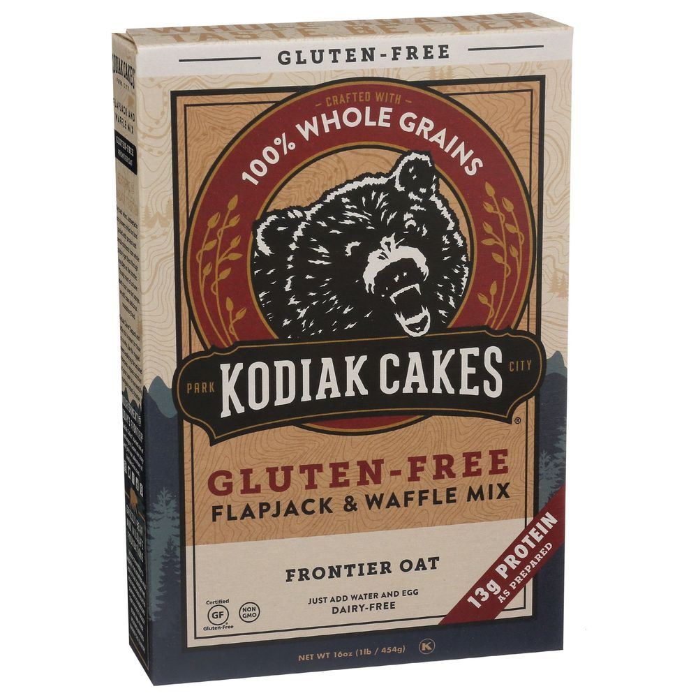 Kodiak Frontier Oat Flapjack And Waffle Mix, 16 Ounce -- 6 Per Case