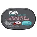 Violife Vegan Strawberry Flavor Cream Cheese, 200 Gram -- 8 per case