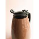 Service Ideas Thermo Serv Metallic Copper and Black Finish Foam Insulated Server with Flip Top Lid, 1 Liter Capacity