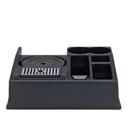 Service Ideas Black Single Airpot and Condiment Station, 13.25 inch Width x 5.75 inch Height