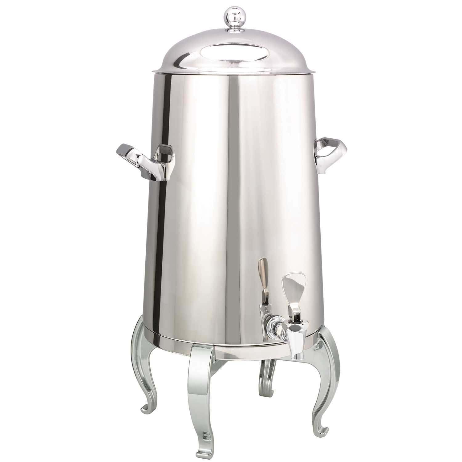 Service Ideas Flame Free Thermo-urn Regal Style Polished Stainless Vacuum Insulated Urn, 5 Gallon Capacity