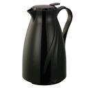 Service Ideas Twist N Serv Black Foam Insulated Carafe with Push Button Lid, 2 Liter Capacity