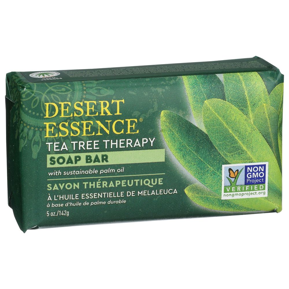 Desert Essence Tea Tree Therapy Soap Bar, 5 Ounce