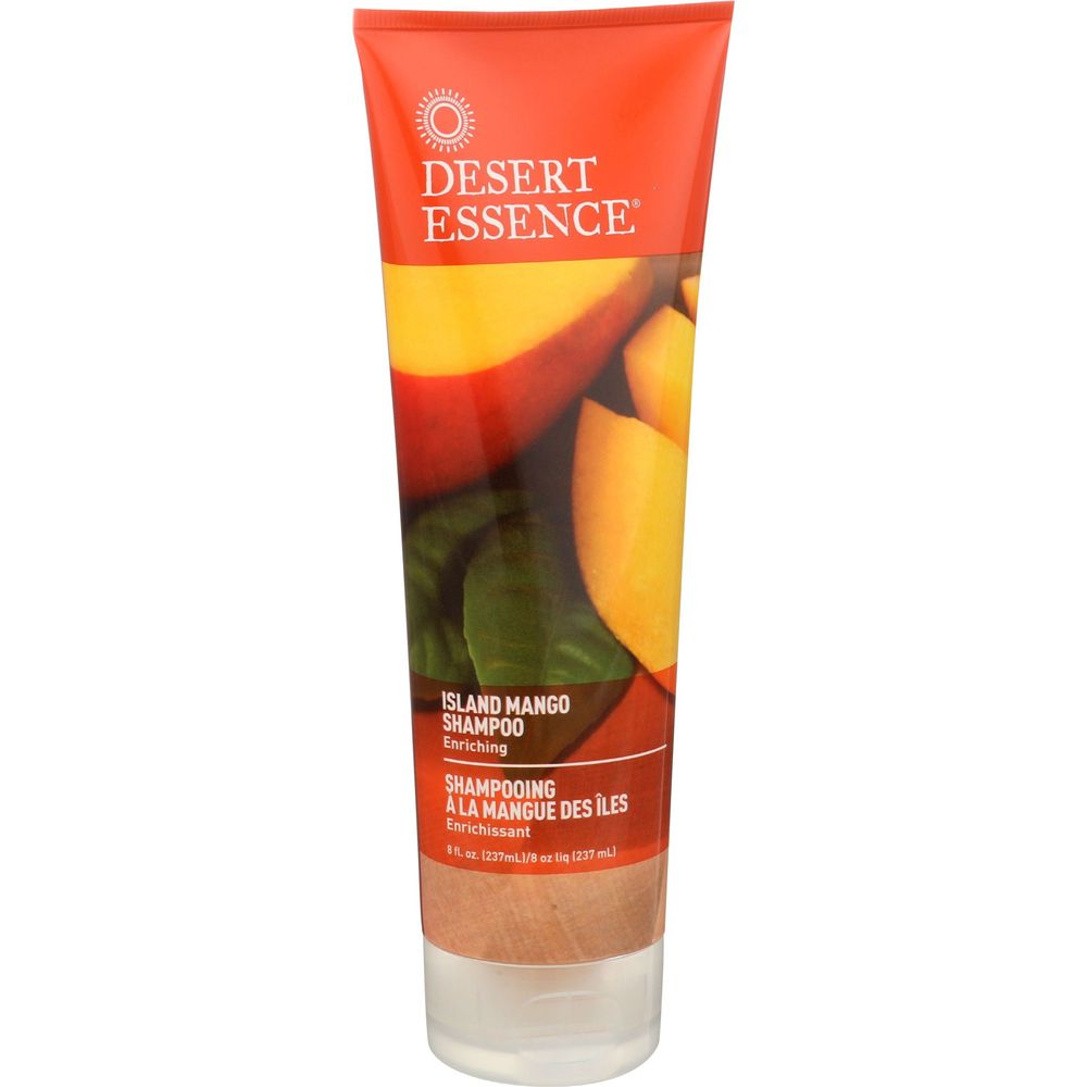 Desert Essence Island Mango Shampoo, 8 Fluid Ounce