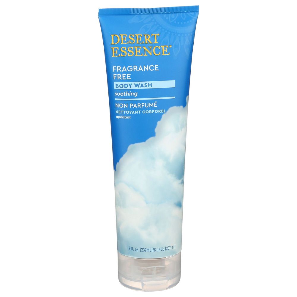 Desert Essence Unscented Bodywash, 8 Fluid Ounce
