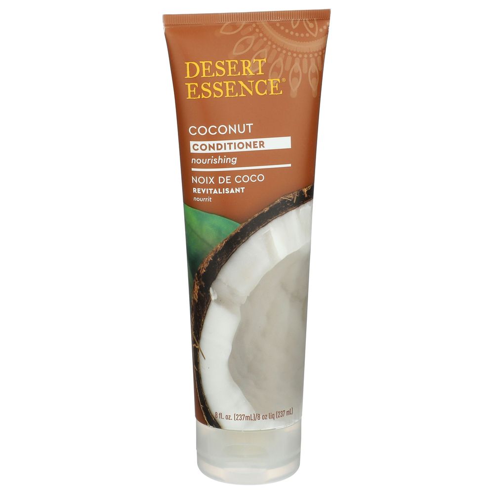 Desert Essence Coconut Conditioner, 8 Fluid Ounce