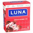 Luna Chocolate Peppermint Stick Bar, 10.14 Ounce -- 6 per case