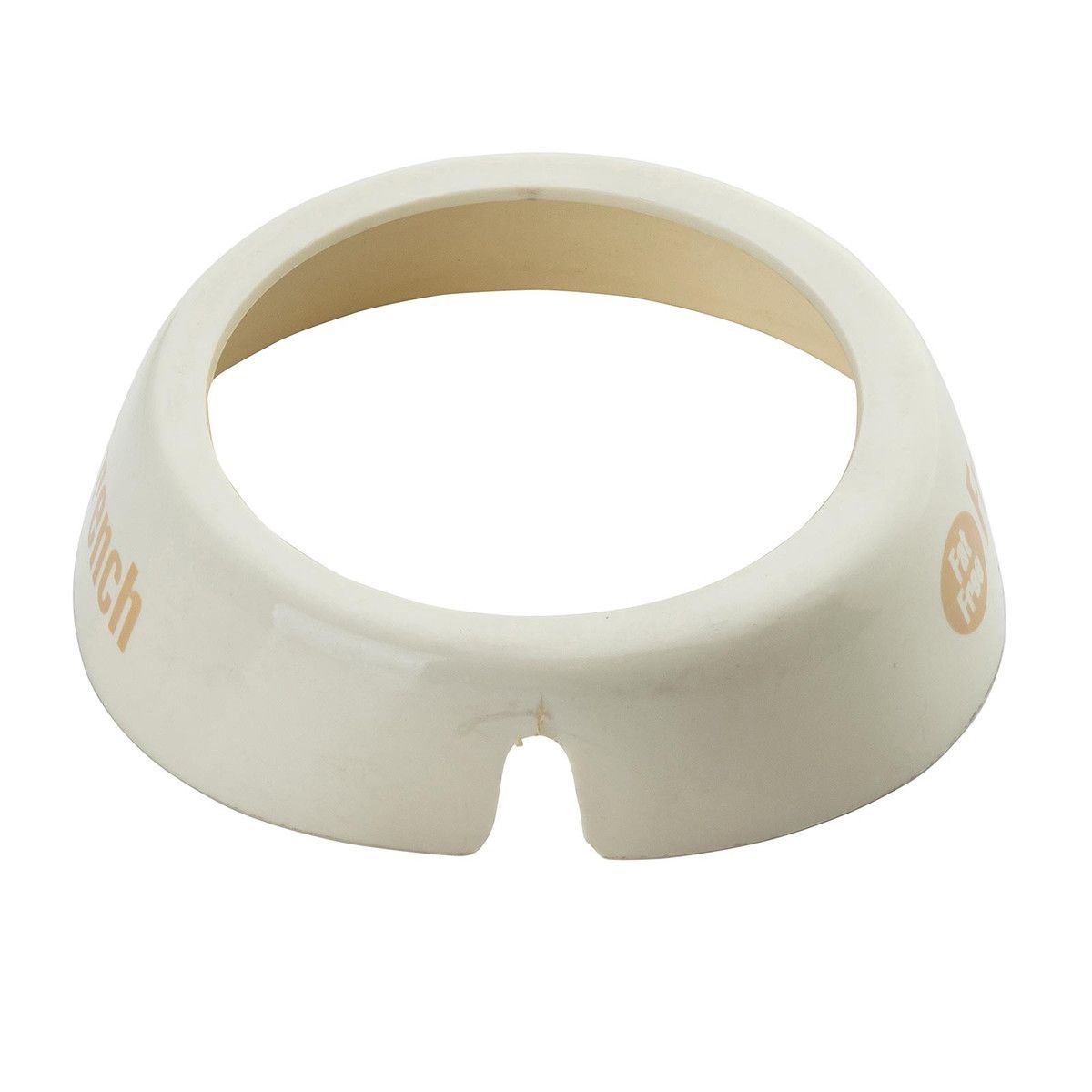 Tablecraft Plastic Beige Print French White Collar For Salad Dressing Dispenser