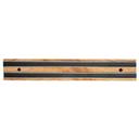 Tablecraft Wood Base Magnetic Bar Knife Holder, 12 inch