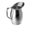 Tablecraft 18/8 Stainless Steel Mirror Finish Premium Water Pitcher, 2 1/8 Quart Capacity