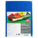 Tablecraft Polyethylene Blue Rectangular Cutting Board, 20 x 15 x 0.5 inch