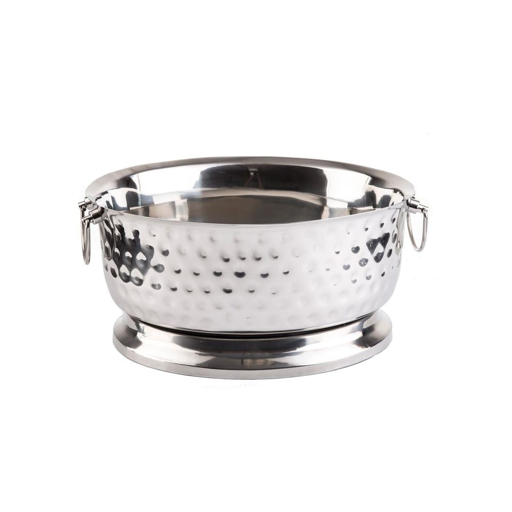 Tablecraft 18-8 Stainless Steel Double Wall Oval Beverage Tub, 4.9 Gallon Capacity