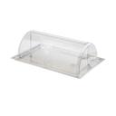 Tablecraft Remington Collection 18-8 Stainless Steel Rice Pattern Rectangular Tray, 23.25 x 15 x 1 inch