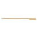 Tablecraft 7 inch Bamboo Paddle Pick, 100 count -- 12 per case