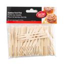 Tablecraft 3.5 inch Bamboo Fork Pick, 100 count -- 12 per case