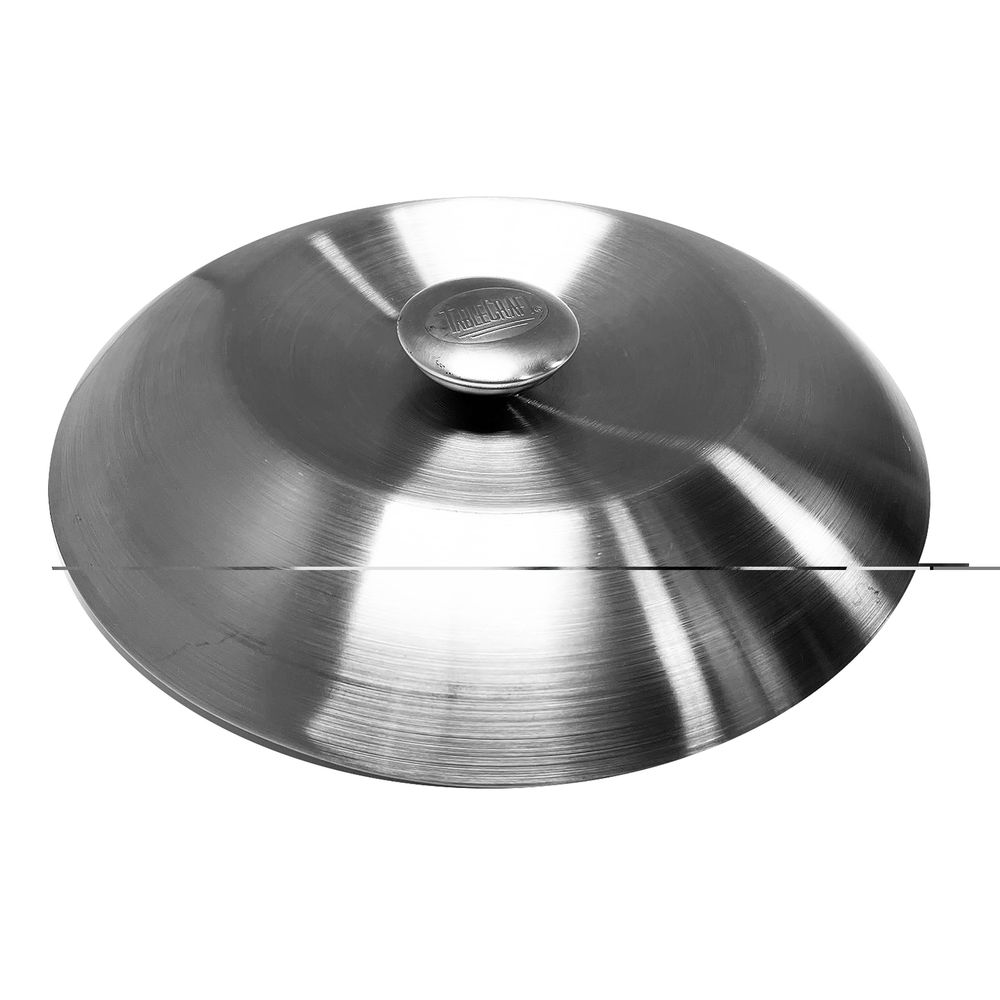 Tablecraft 14-1 Stainless Steel Replacement Cover Fits 85 Upscale Beverage Dispenser, 12.25 x 12.25 x 2.625 inch