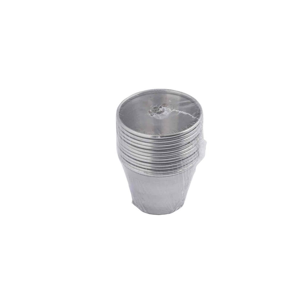 Tablecraft 200 Series Stainless Steel 2.5 Ounce Round Sauce Cup, 12 count -- 8 per case
