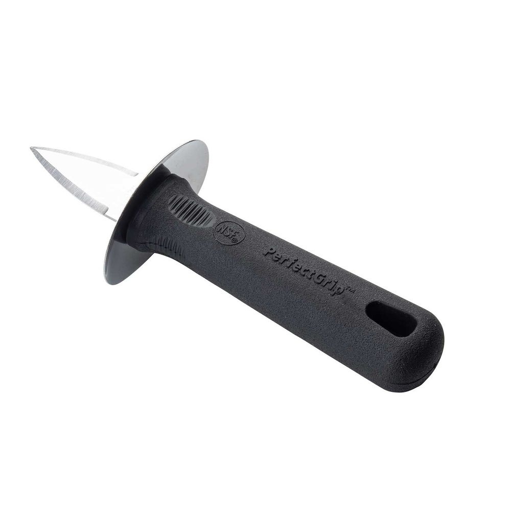 Tablecraft PerfectGrip 420 Stainless Steel Oyster Shucker, 2.375 x 1.625 x 6 inch -- 12 per case