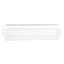 Tablecraft Clear SAN Rectangular Cake Plate Only, 14.75 x 7.25 x 1.125 inch