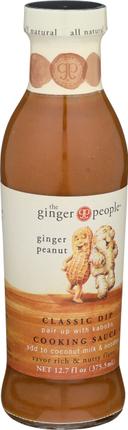 The Ginger People Ginger Peanut Sauce, 12.7 Ounce -- 12 per case