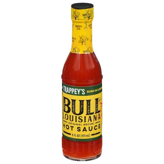 Bull Brand Louisiana Hot Sauce, 6 Ounce -- 24 per case.