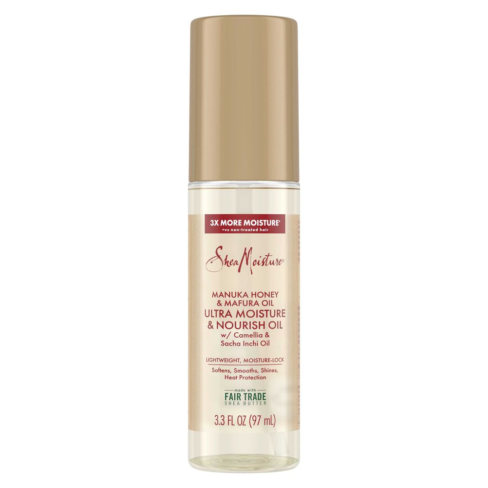 Shea Moisture Manuka Honey Mafura Oil Ultra Moisture and Nourish Oil, 3.3 Fluid Ounce -- 6 per case