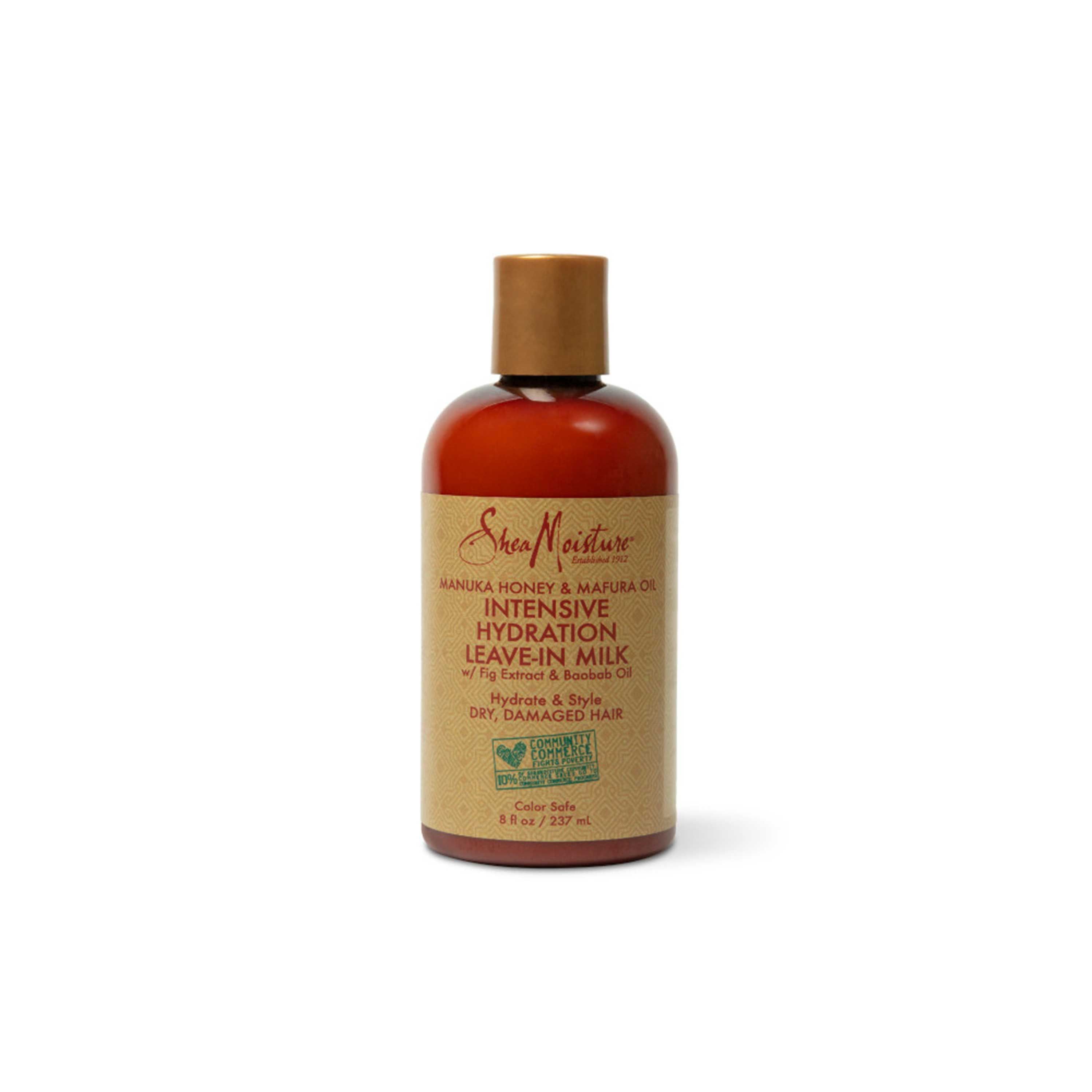 Shea Moisture Hydration Manuka Honey and Mafura Oil Hair Milk, 8 Fluid Ounce -- 12 per case