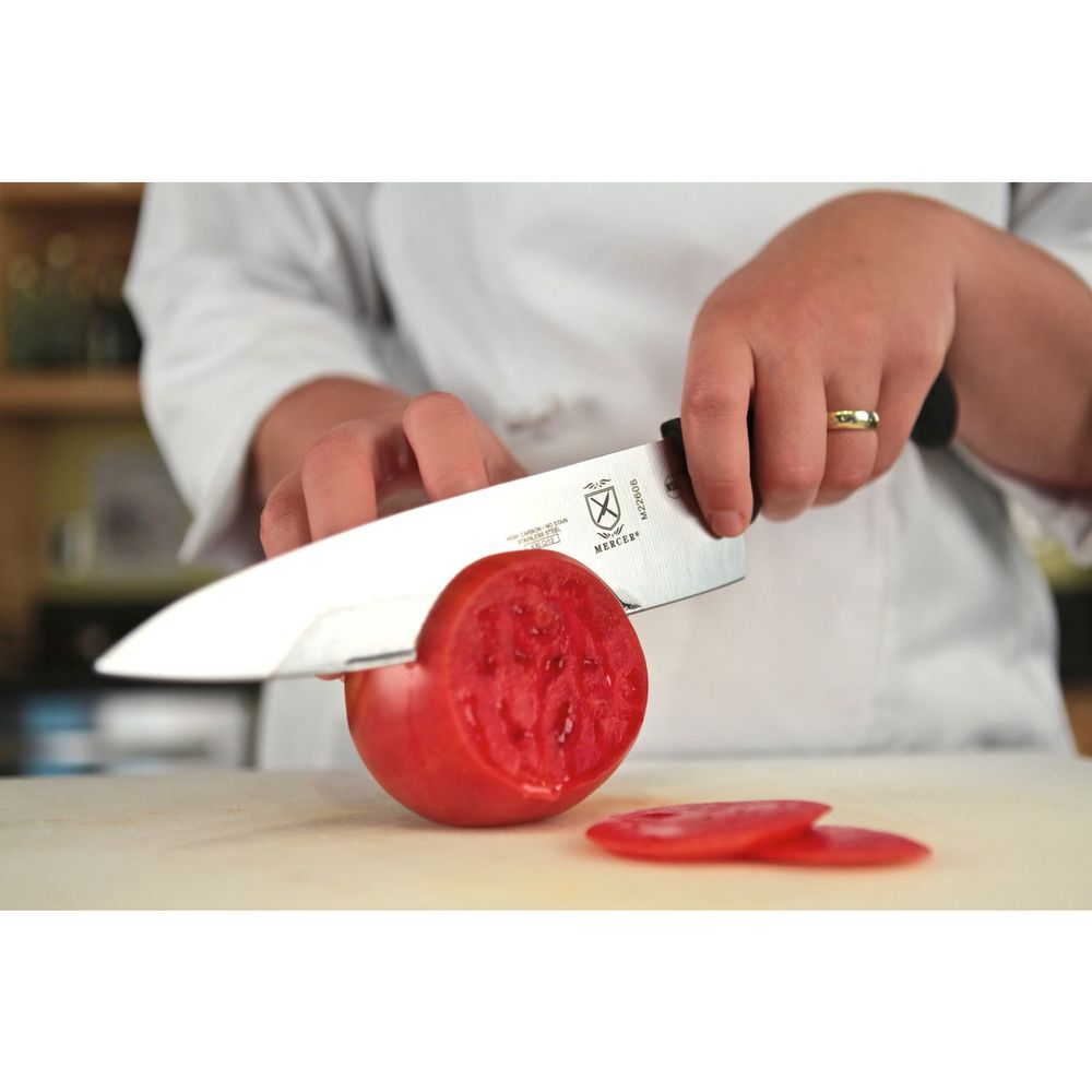 Mercer Culinary Millennia Black Chefs Knife, 8 Inch