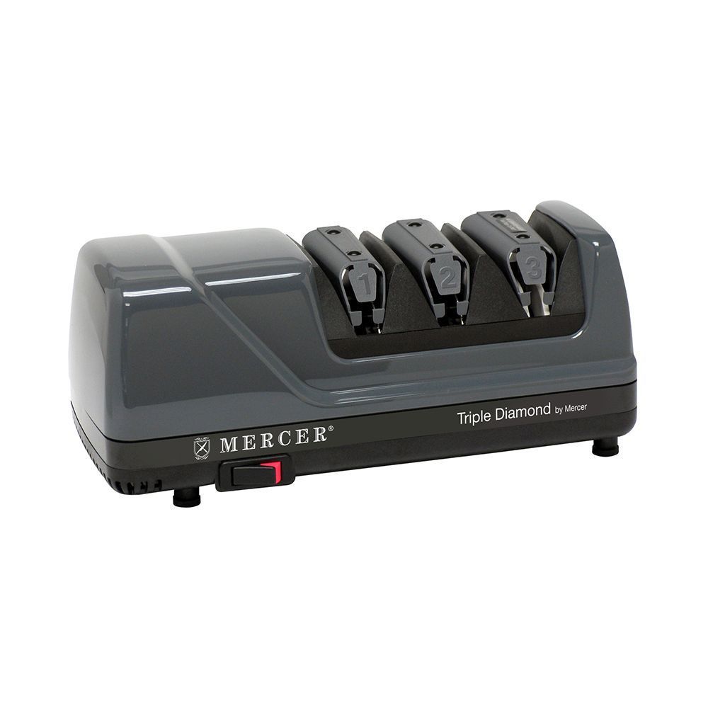 Mercer Culinary Triple Diamond 3 Stage Electric Knife Sharpener