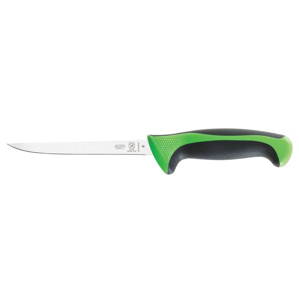 Mercer Culinary Millennia Green Narrow Boning Knife, 6 inch