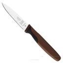 Mercer Culinary Millennia Slim Paring Knife with Brown Handle, 3 inch