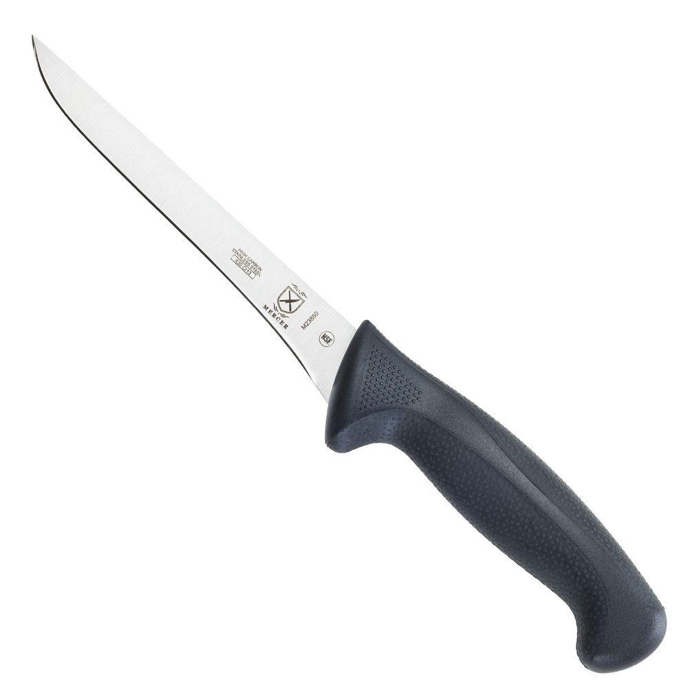 Mercer Culinary Millennia Black Flexible Boning Knife, 6 inch