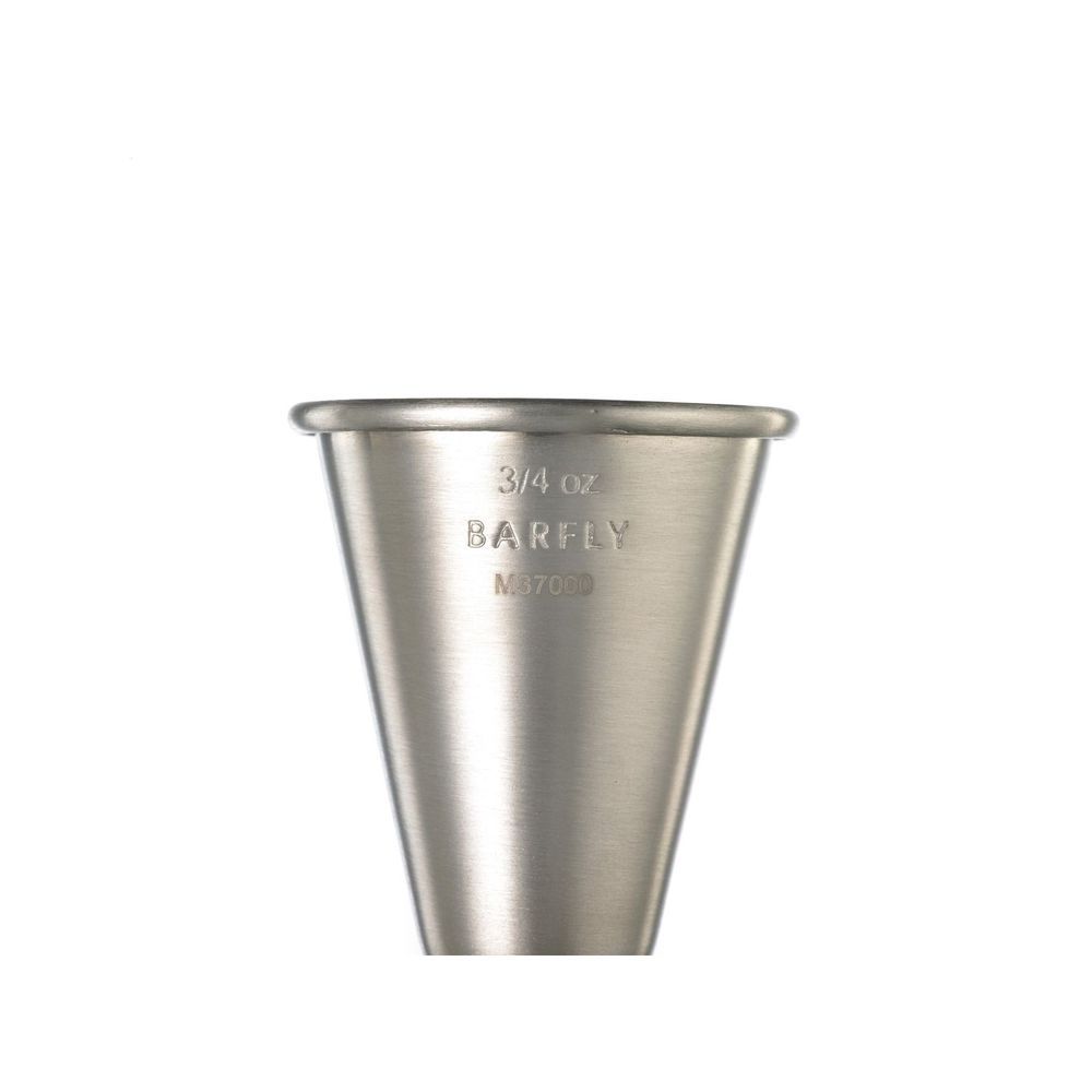 Barfly Stainless Steel Japanese Style Jigger, 1/2 X 3/4 Ounce