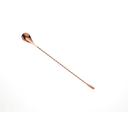 Barfly Copper Plated Classic Bar Spoon with Teardrop End, 11 13/16 inch