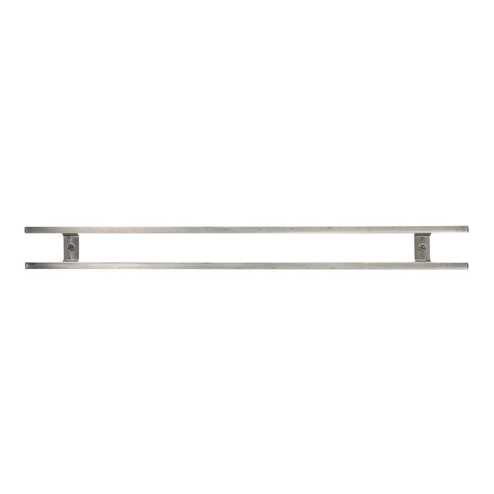 Mercer Culinary Stainless Steel 24 Magnetic Knife Bar with 6 S Hooks, 24 x 2.4 x 0.9 Inch