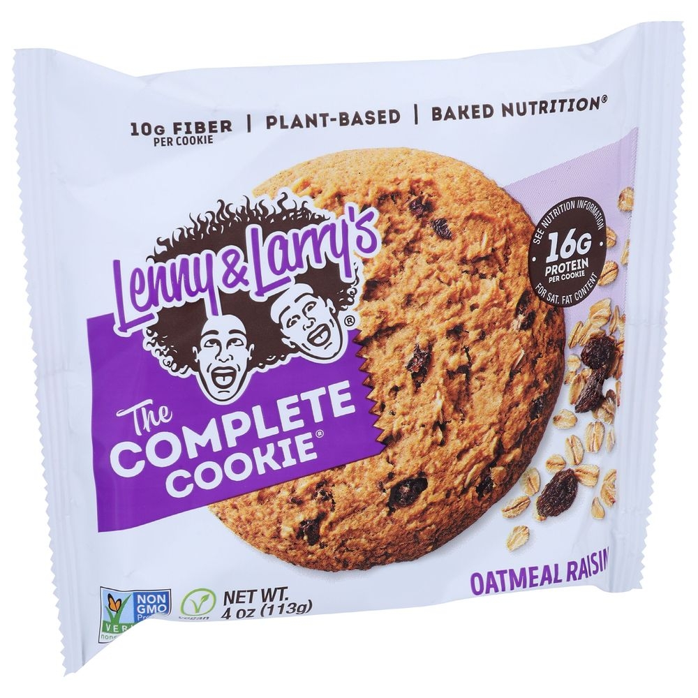 Lenny and Larrys Oatmeal Raisin The Complete Cookie, 4 Ounce -- 12 per case
