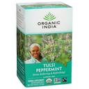 Organic India Tulsi Peppermint Tea, 18 tea bags -- 6 per case