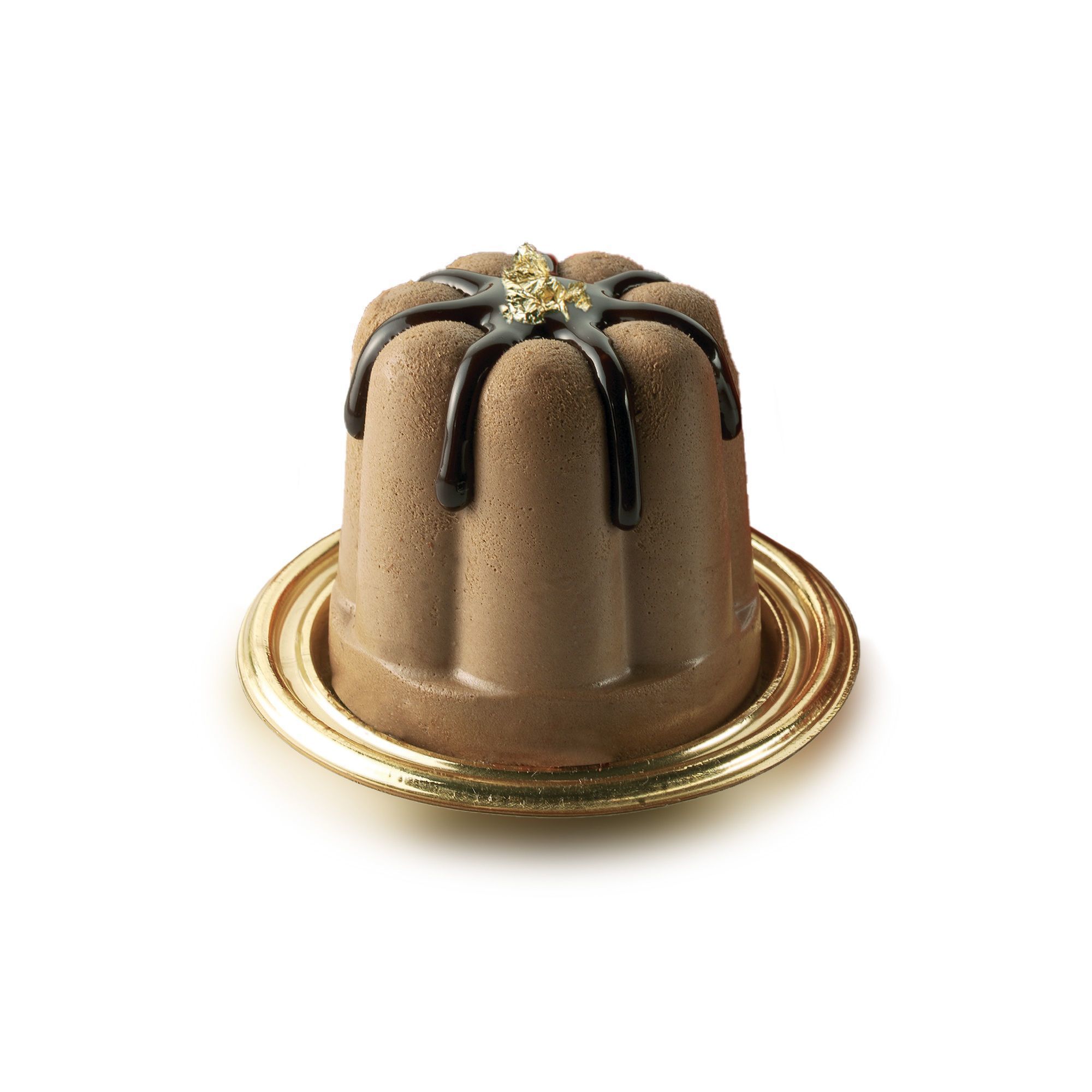 Silikomart SiliconFlex Alimentary Silicone 8 Cavities Bavarese Mold, 2.4 x 2.24 inch Height Cavity