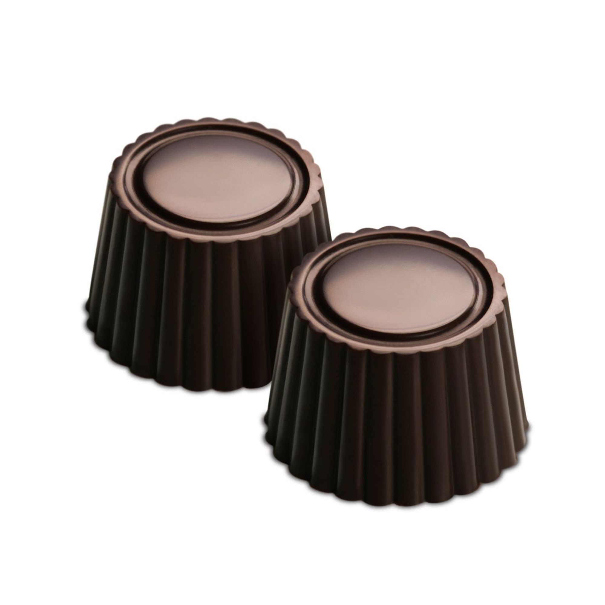 Silikomart EasyChoc Alimentary Silicone 15 Cavities Praline Mold, 8.50 x 4.33 x 0.75 inch