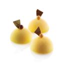 Silikomart Black Silicone 96 Cavities Mini Half-Sphere Mold, 24 x 16 x 1 inch